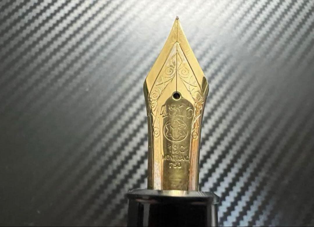 モンブラン マイスターシュテュック 149 万年筆 18C 3帯 F 細字