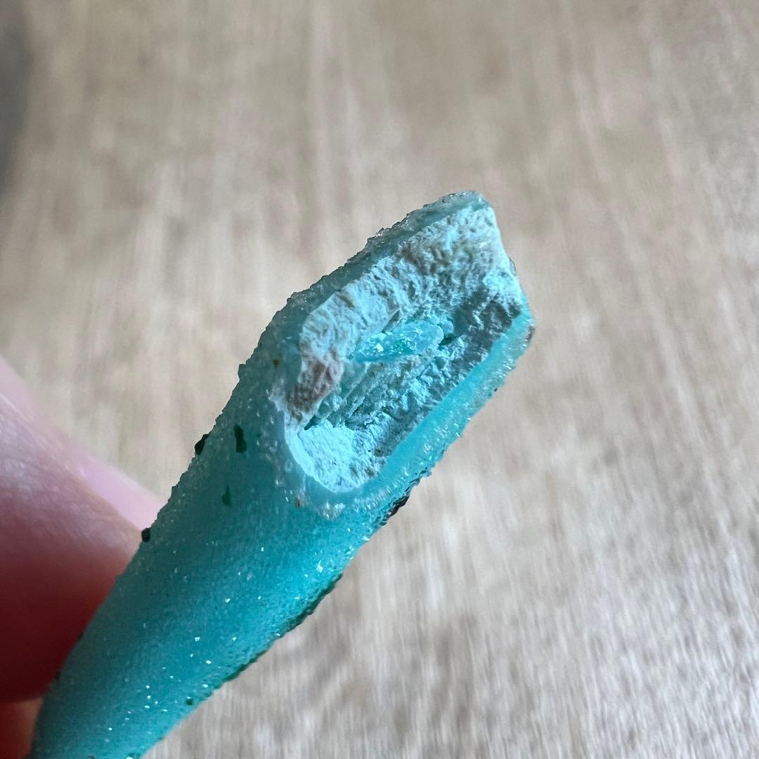 クリソコラ 水晶ドゥルージー マラカイト 35 共生 鉱物 標本 原石