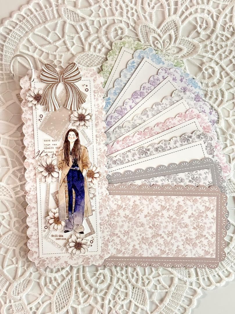 テープ・マスキングテープ [GGAGGONG] Log Lace Note DIY Set