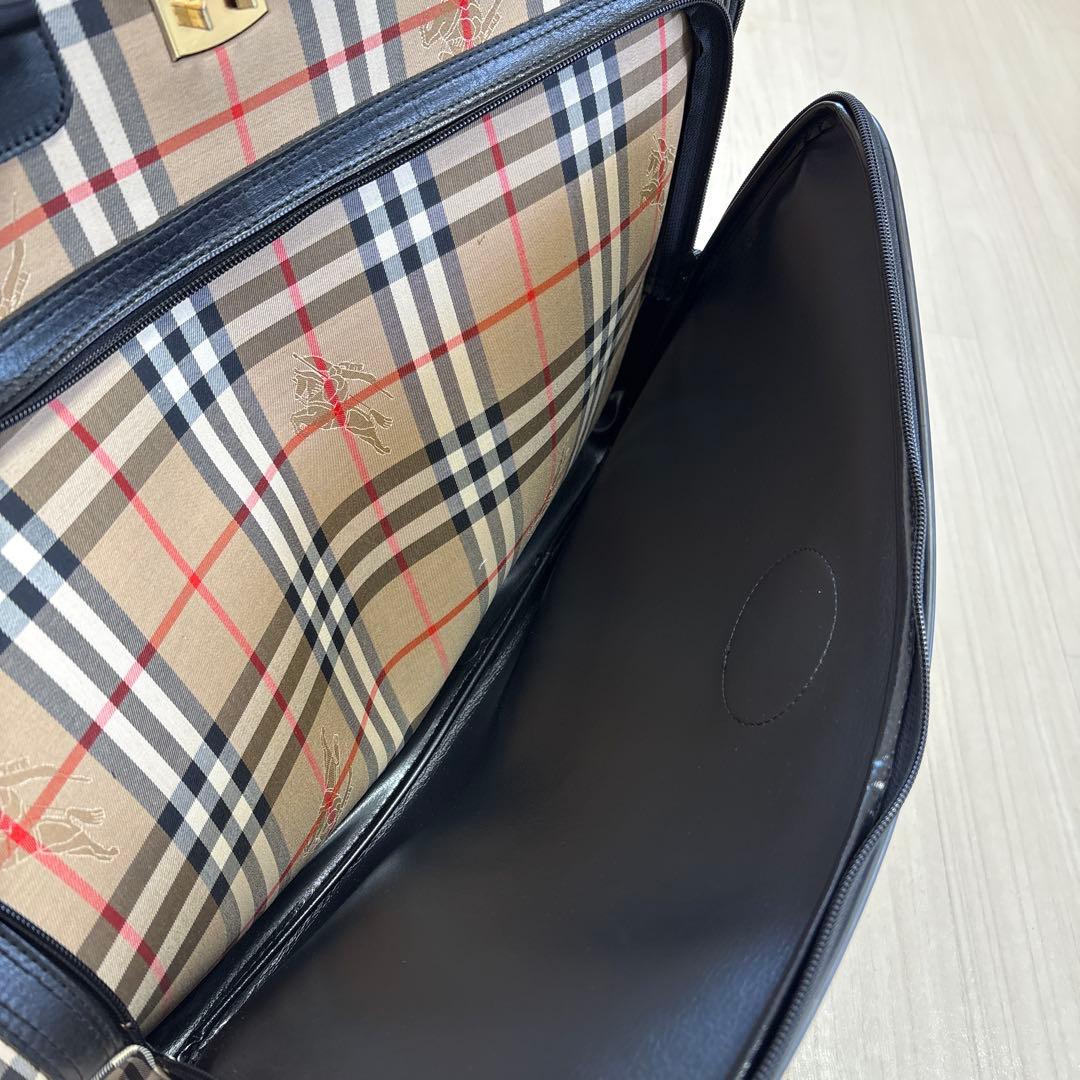 Burberrys バーバリーズ ガーメントケース スーツケース チェック