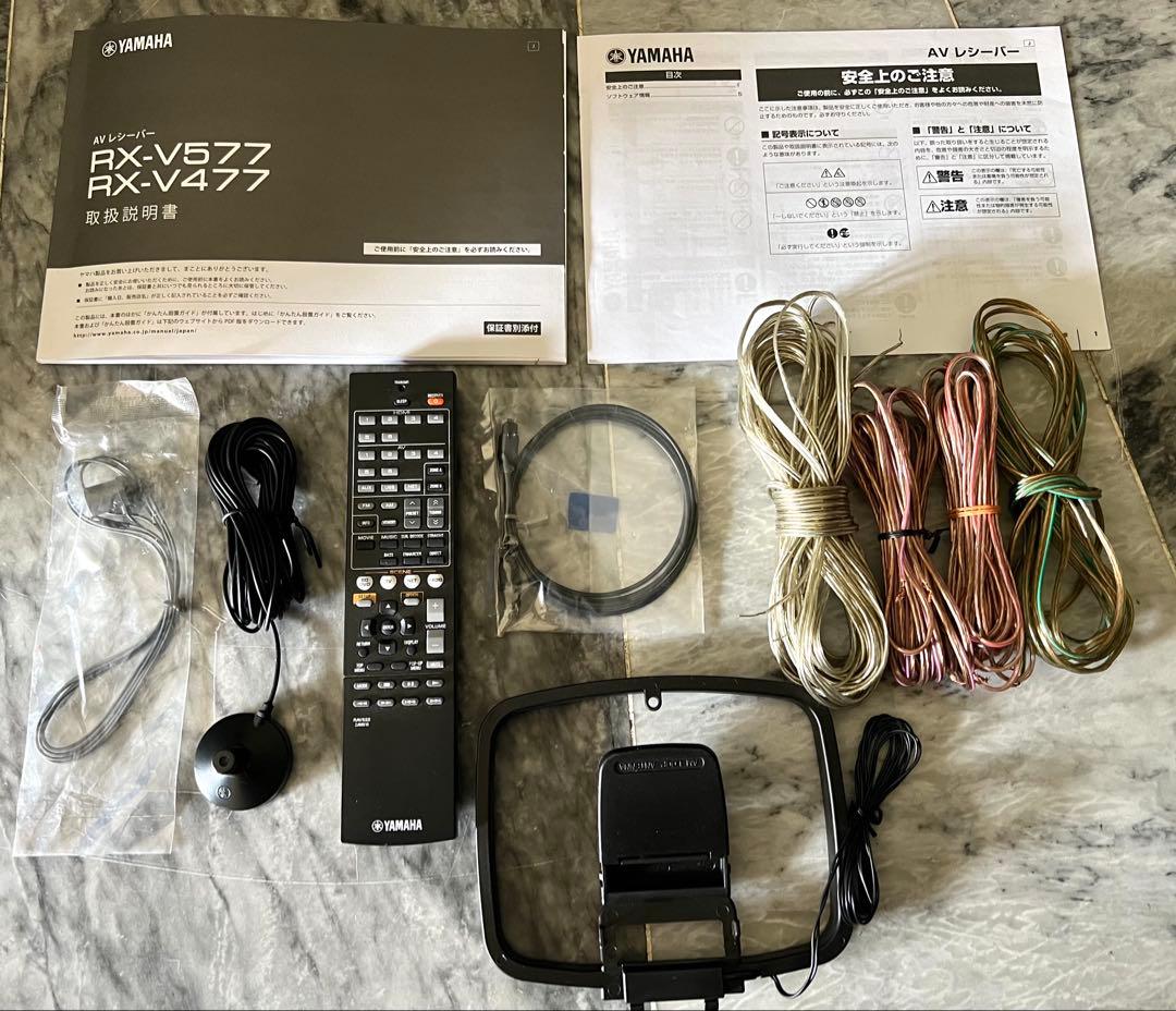 カ*ン様 YAMAHA RX-V477 AVレシーバー コンパクトスピーカー リ