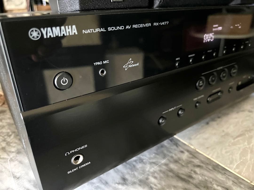 カ*ン様 YAMAHA RX-V477 AVレシーバー コンパクトスピーカー リ