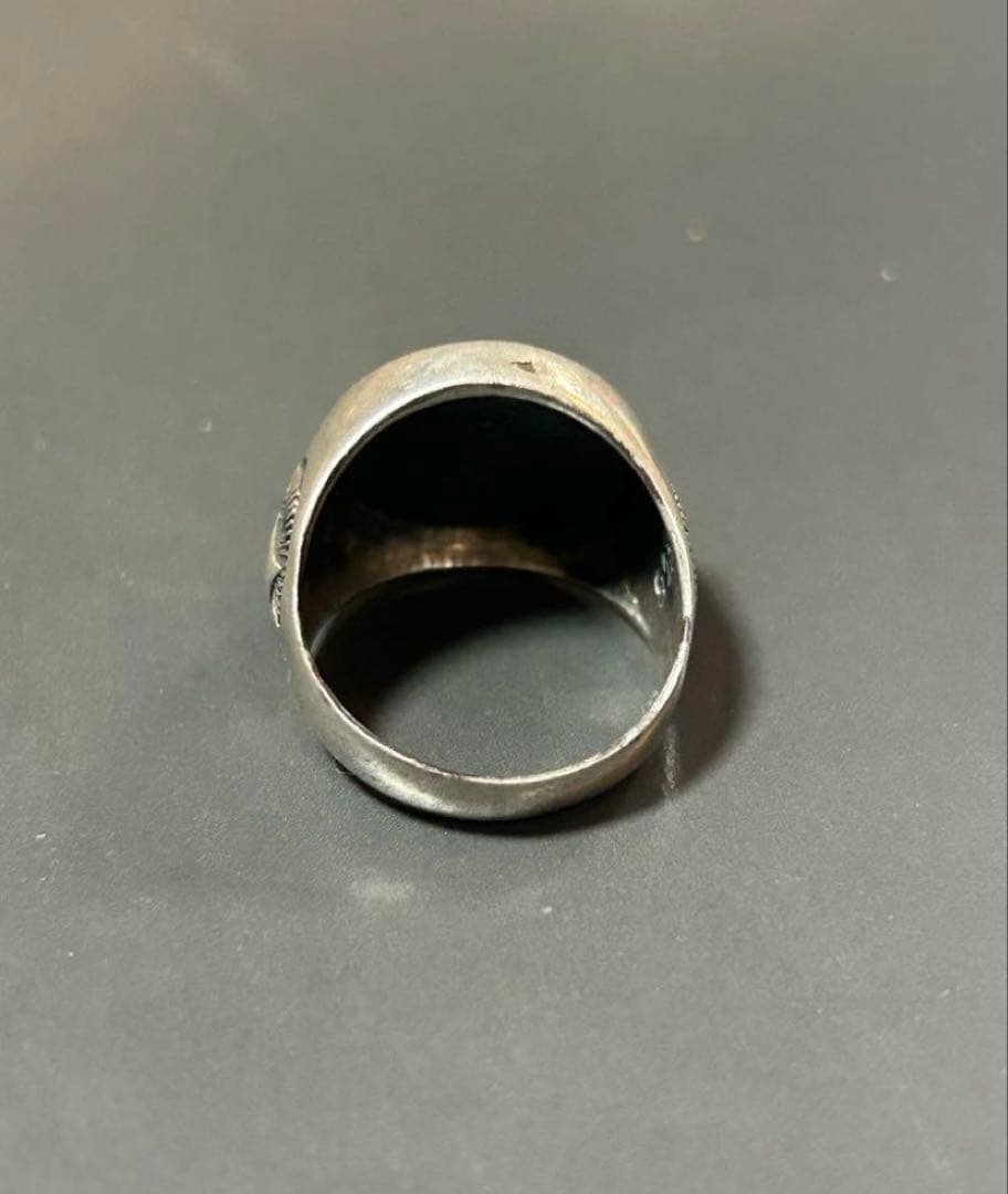 【シルバー925】フリーメイソン　ヴィンテージ　シグネットリング（80s）