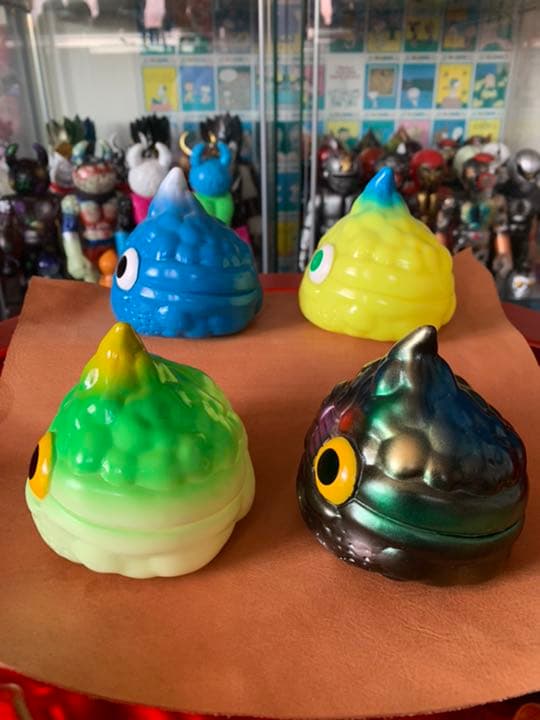 真頭玩具　REALHEAD リアルヘッド　カオスライム4個セット