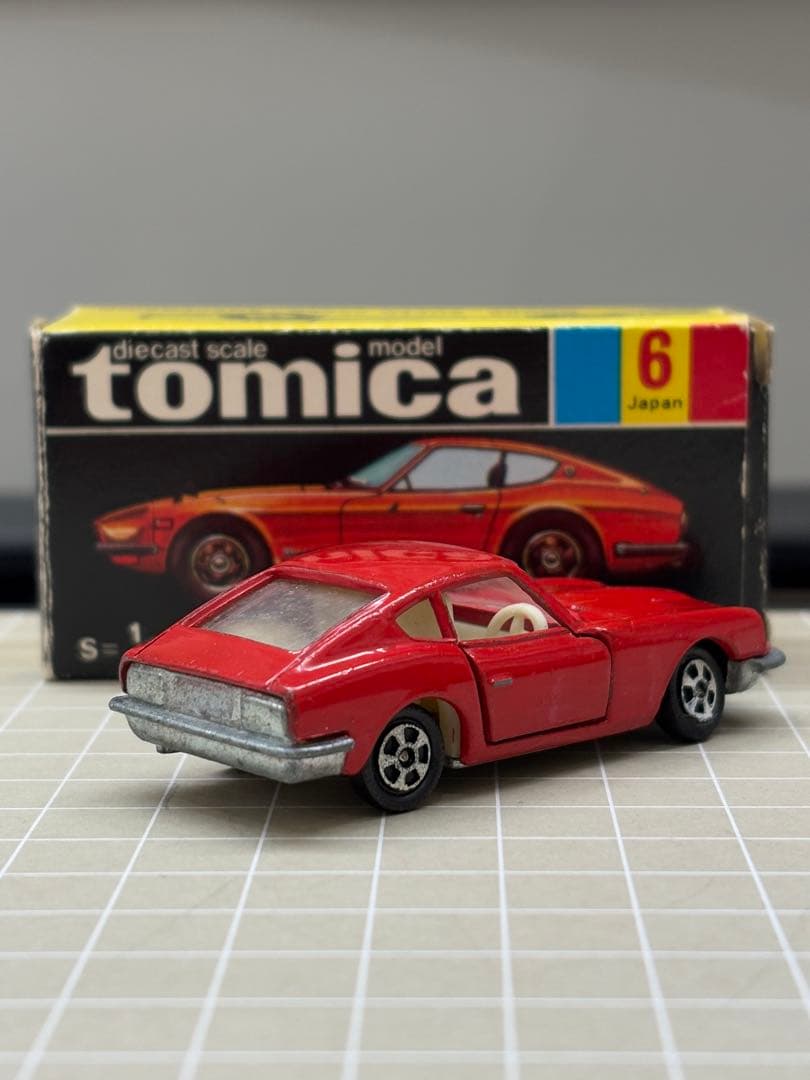 【最終値下】トミカ　黒箱　6　ニッサンフェアレディZ　1Aホイール