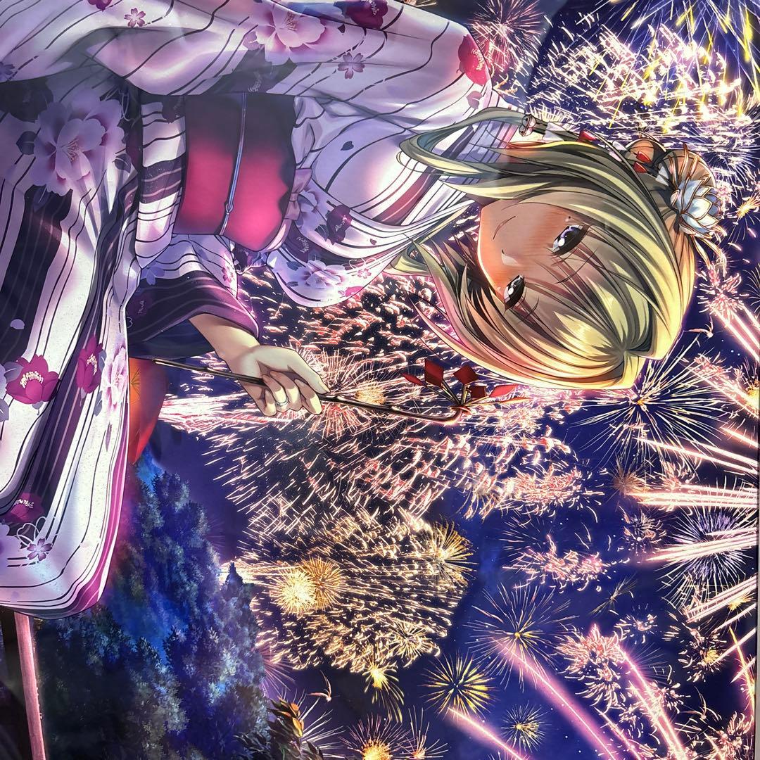 ピロ水　夏ノ聖夜　版画　アールビバン