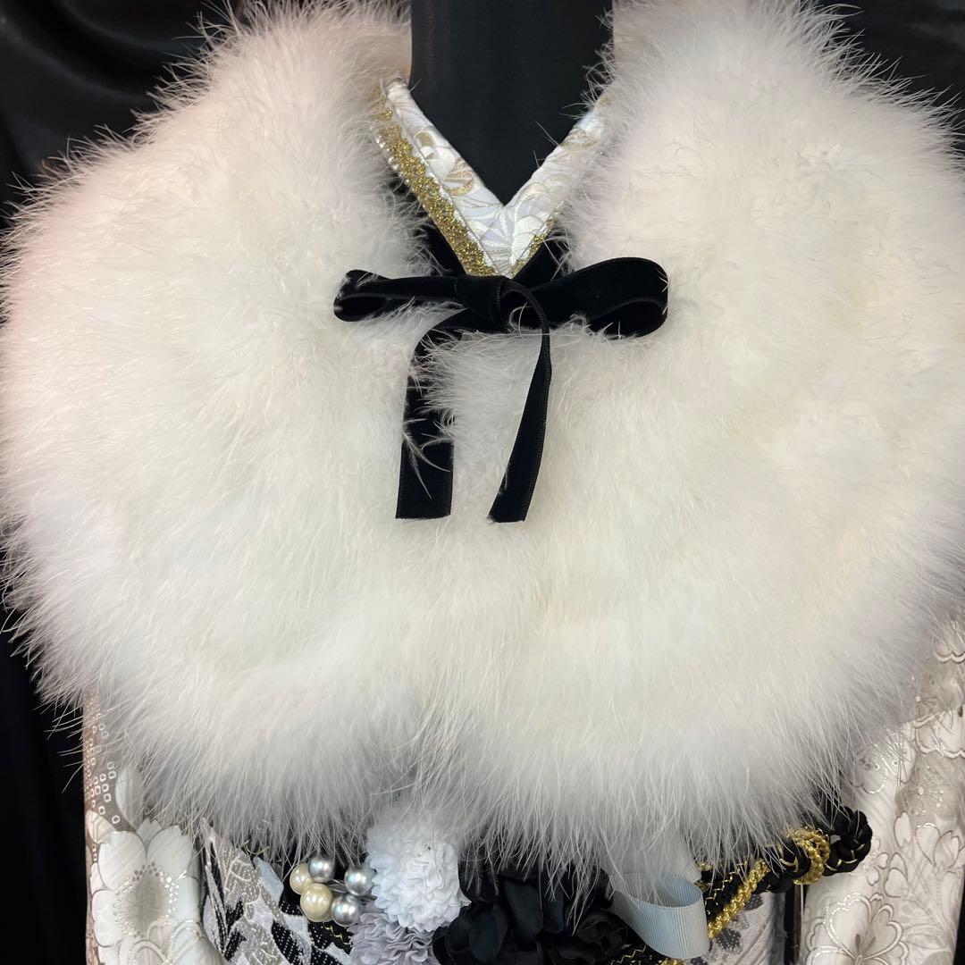 ◾️振袖フルセット■オーダー仕立て付き■新作■白地正絹■振袖一式■成人式振り袖