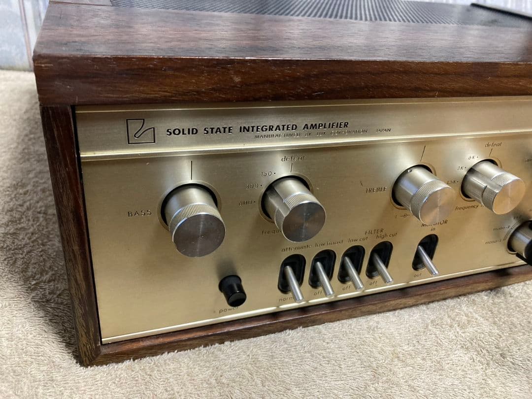 ★動作品!　LUXMAN プリメインアンプ SQ-507