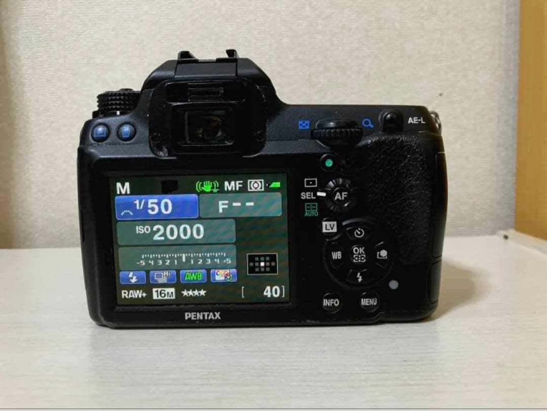 PENTAX K-5 II デジタル一眼レフカメラ BG、バッテリー×2 元箱