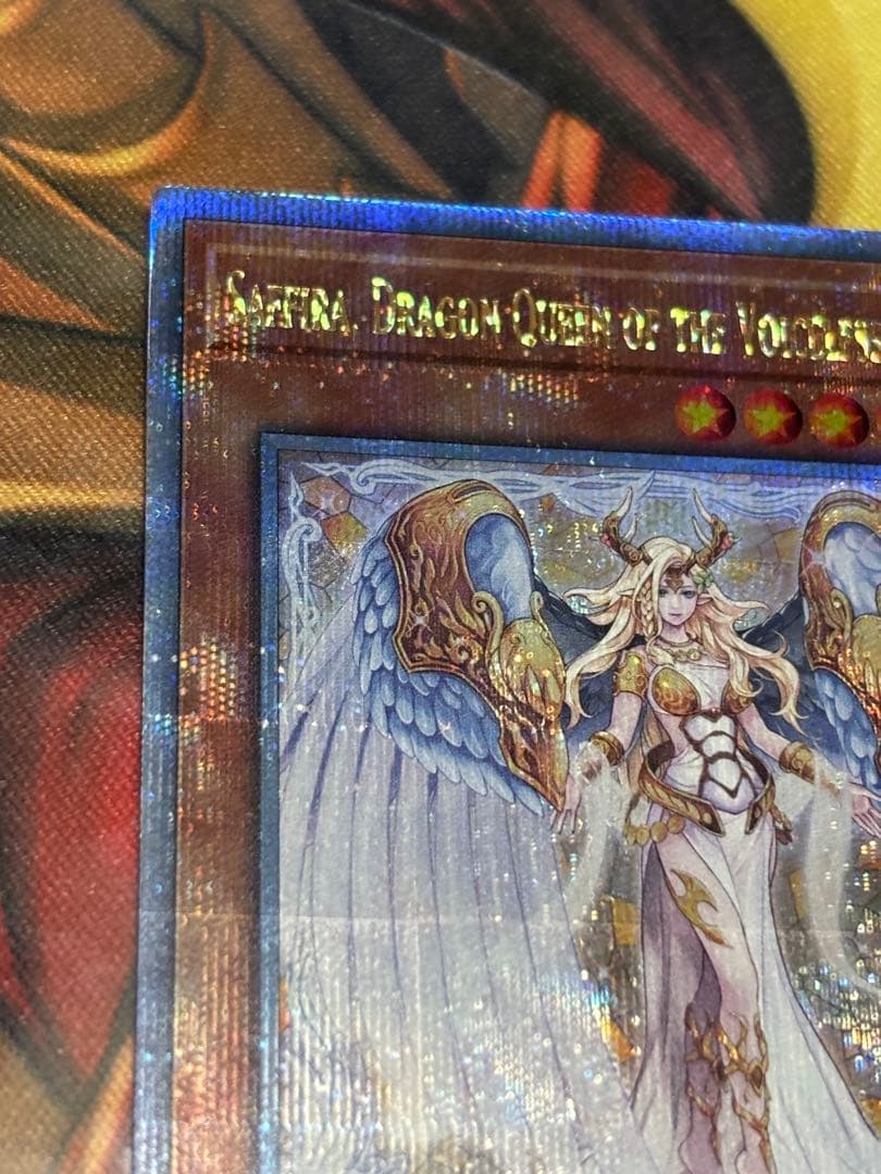 遊戯王 泰亜版　英語アジア　粛声の竜姫サフィラ 25th PHNI-AE020