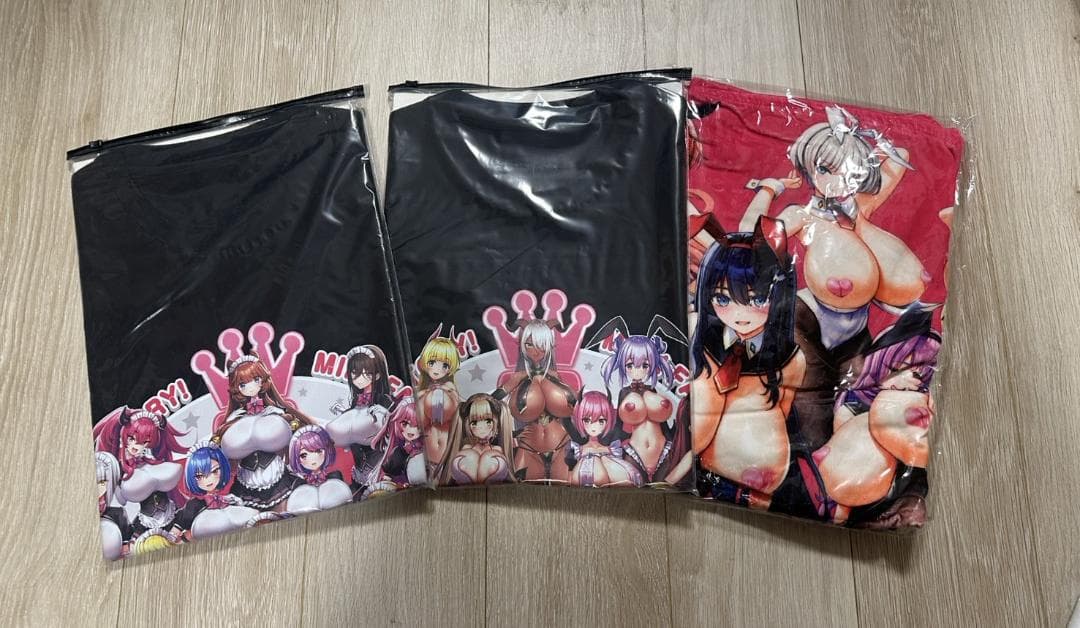 みるくふぁくとりー コミケ C107 Tシャツ タオル 缶バッジ