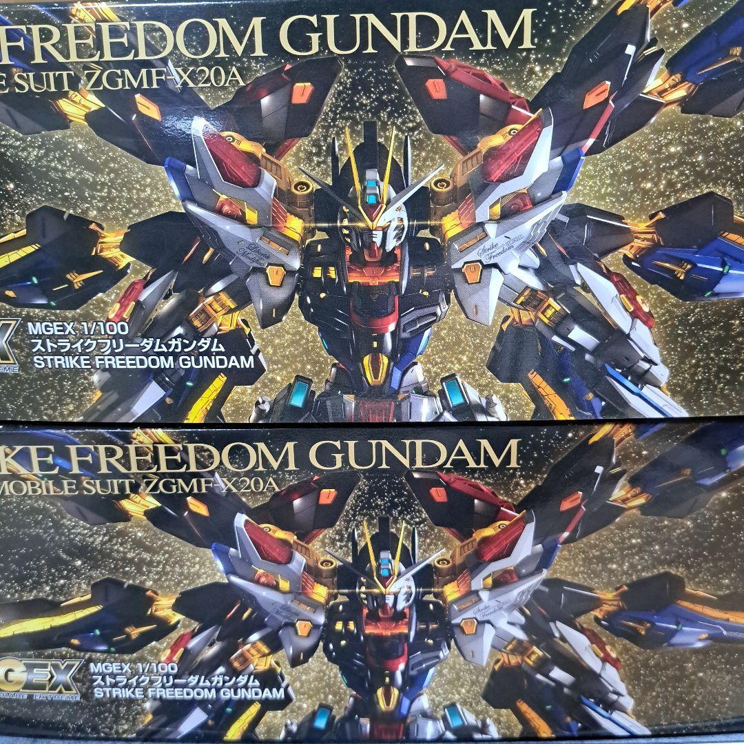 MGEX 1/100 ストライクフリーダムガンダム バンダイスピリッツガンプラ