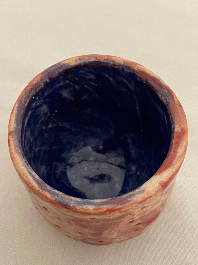 出口王仁三郎　ぐい呑み　茶碗　耀盌　ようわん 口径7cm 高さ6.3cm