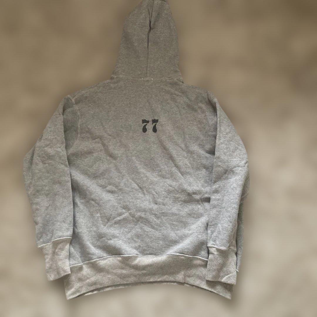 G*I様 ウエアハウス　両面ステンシル　パーカー　サイズ42 グレー　美品