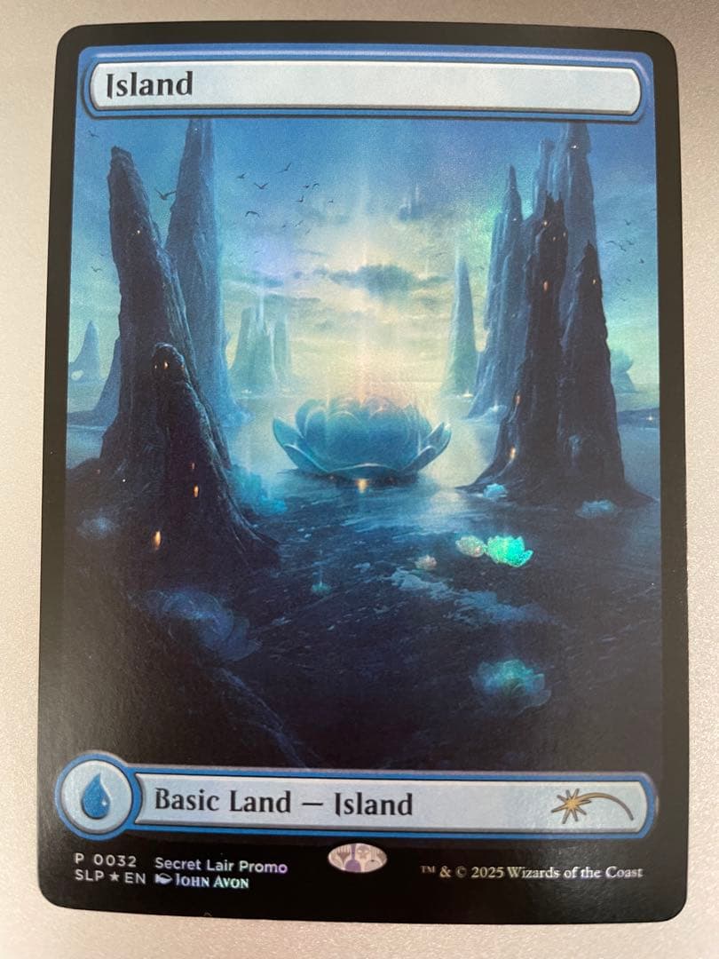 MtG 島 マジックコン 基本土地foil ②