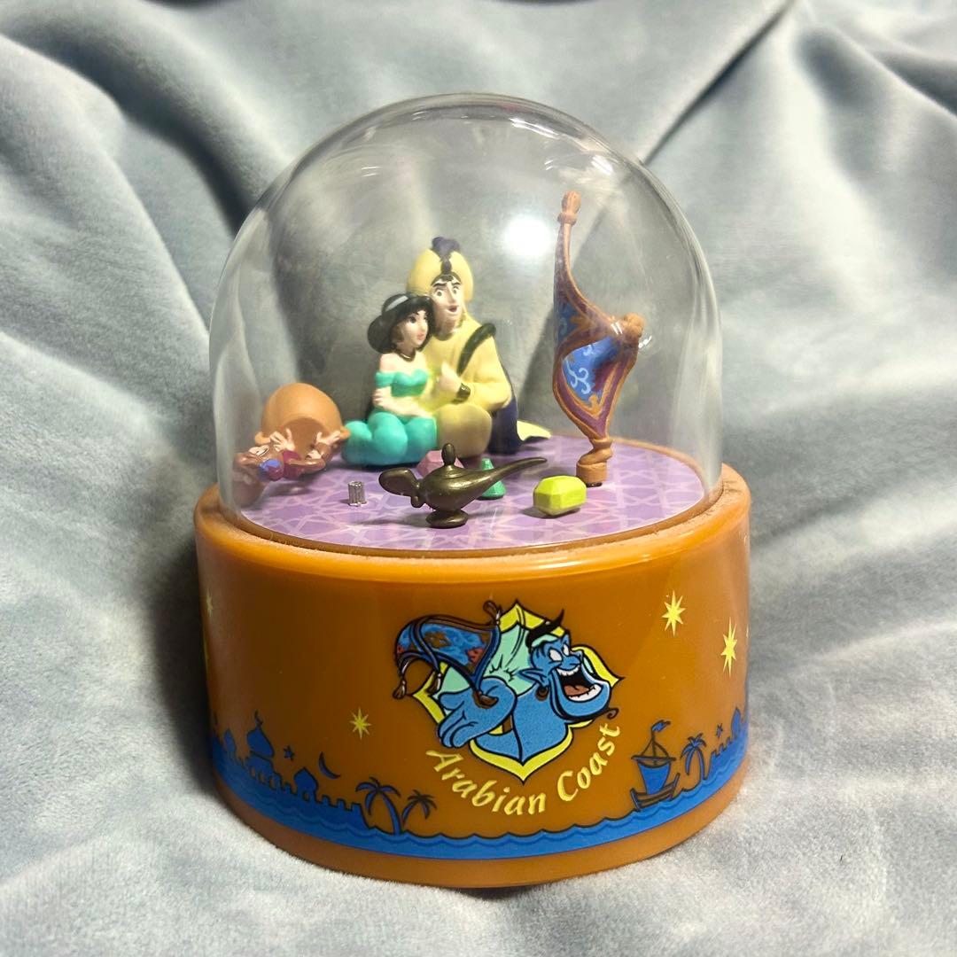 ディズニー アラジンと魔法のランプ オルゴール当時物 希少 入手困難 コレクター