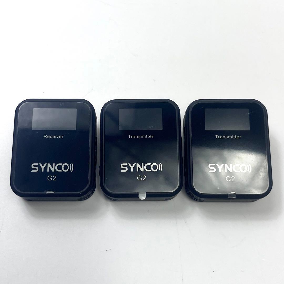 【セット】SYNCO G2 ワイヤレスマイク システム マイク