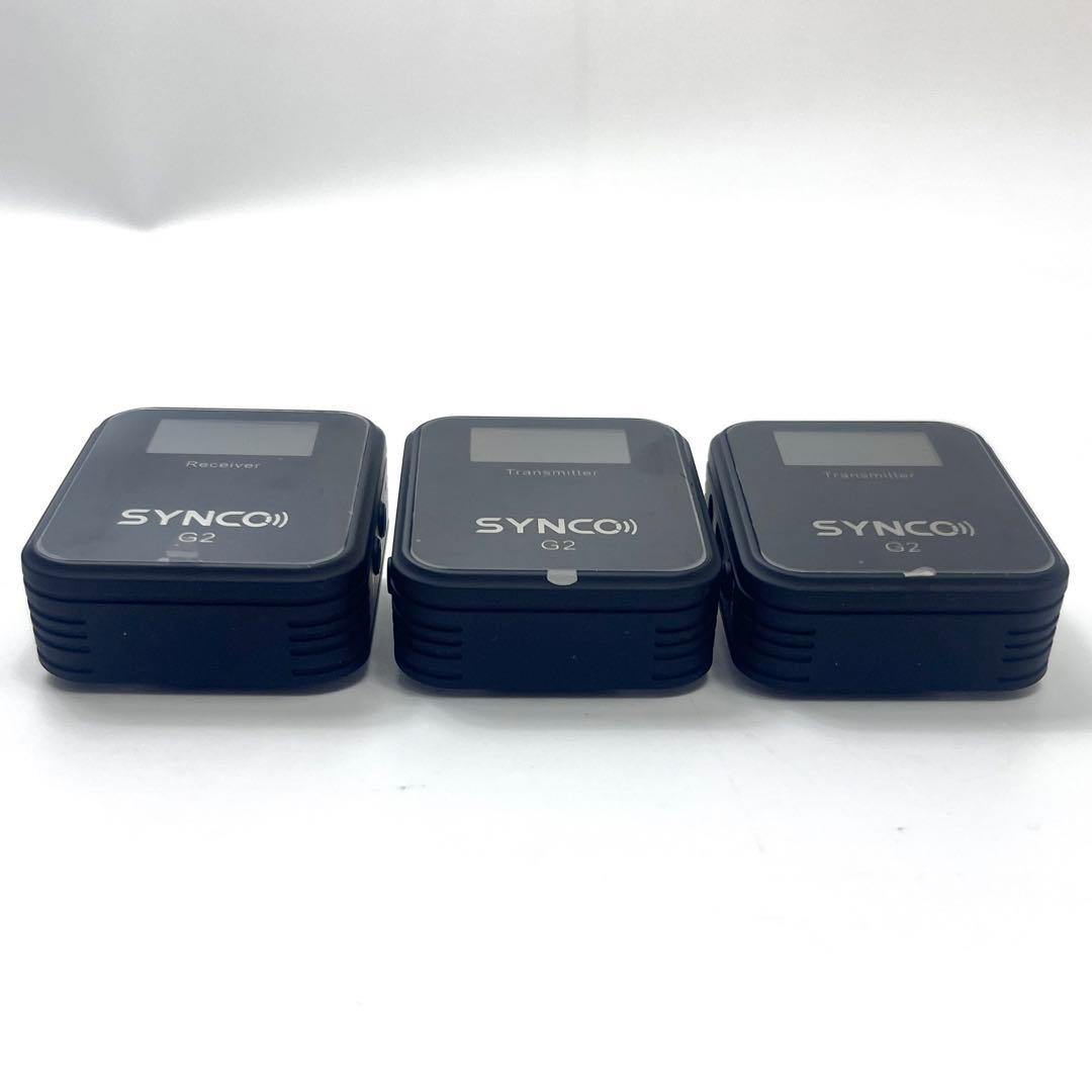 【セット】SYNCO G2 ワイヤレスマイク システム マイク