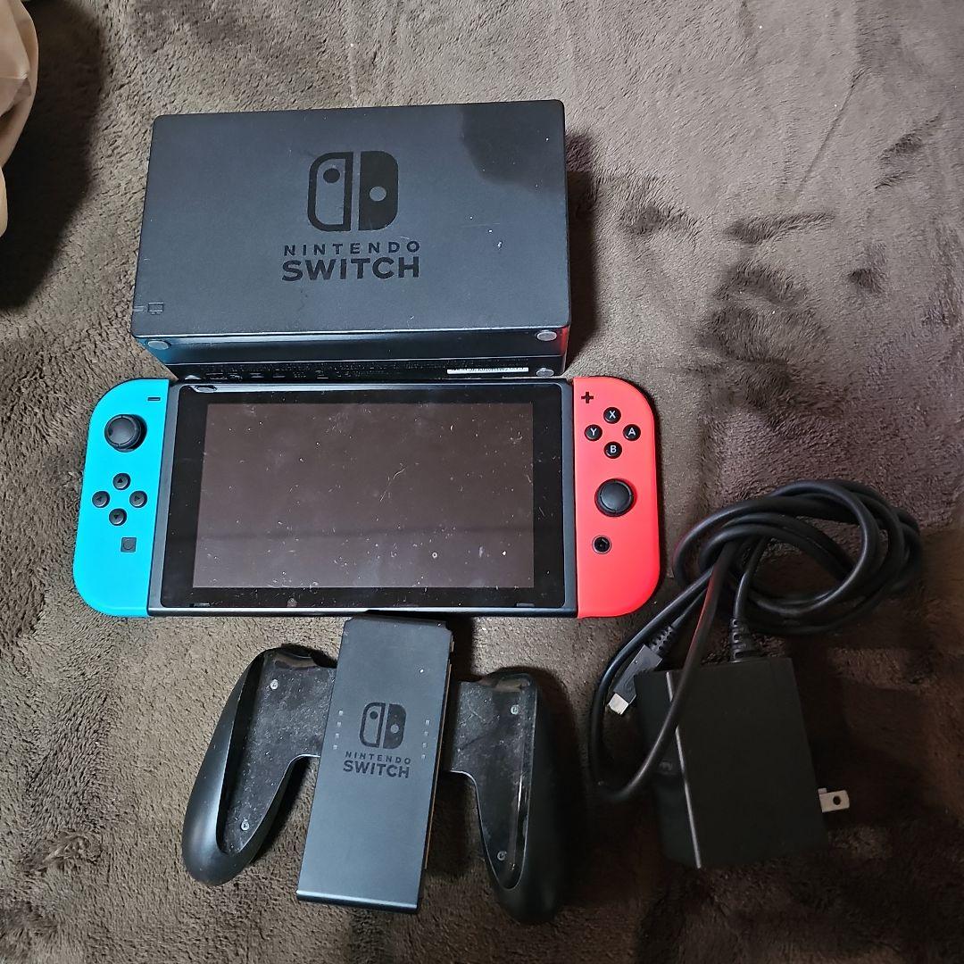 Nintendo Switch ネオンブルー/レッド 本体 箱無し 動作確認済み