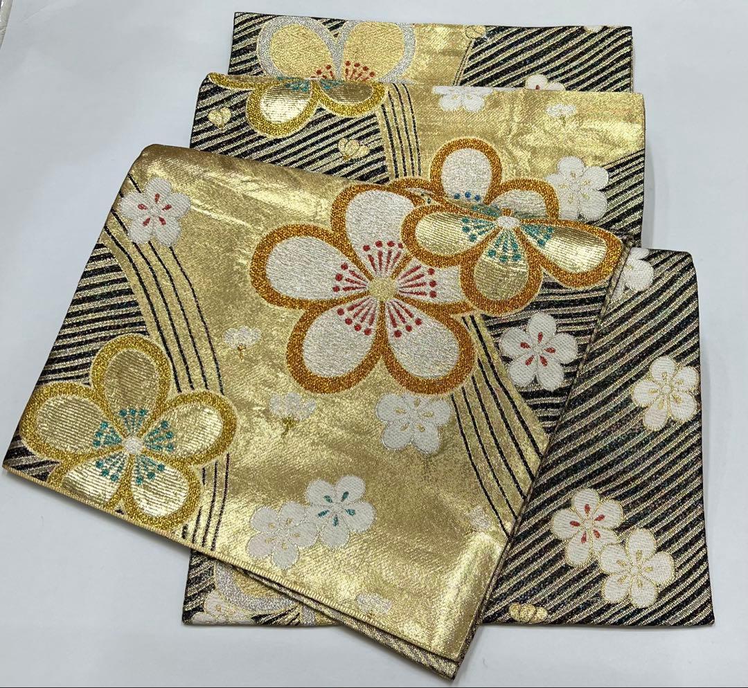 振り袖　フルセット　長襦袢　成人式　 金彩加工　刺繍入り　金通し　ワイン 655