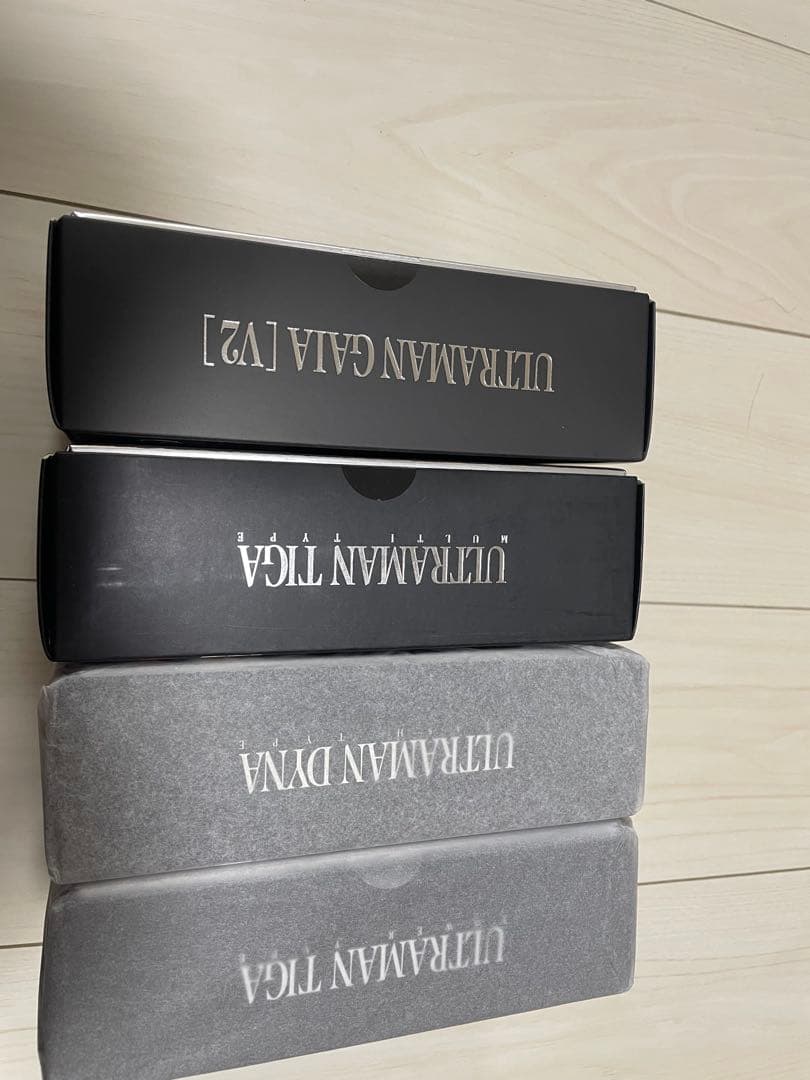 真骨彫　ウルトラマンティガ　ダイナ　ガイア　セット