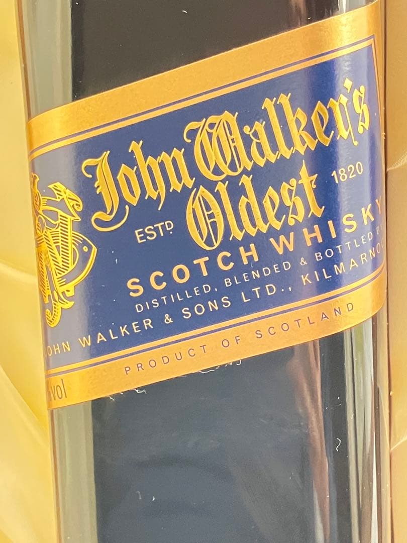 ウイスキー John Walker's Oldest Scotch Whisky