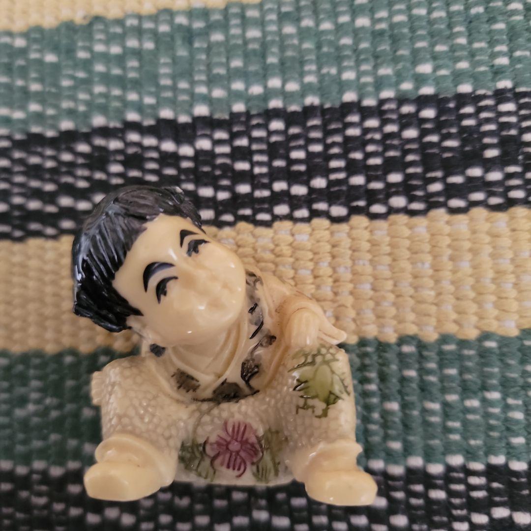 唐子　樹脂製　人形