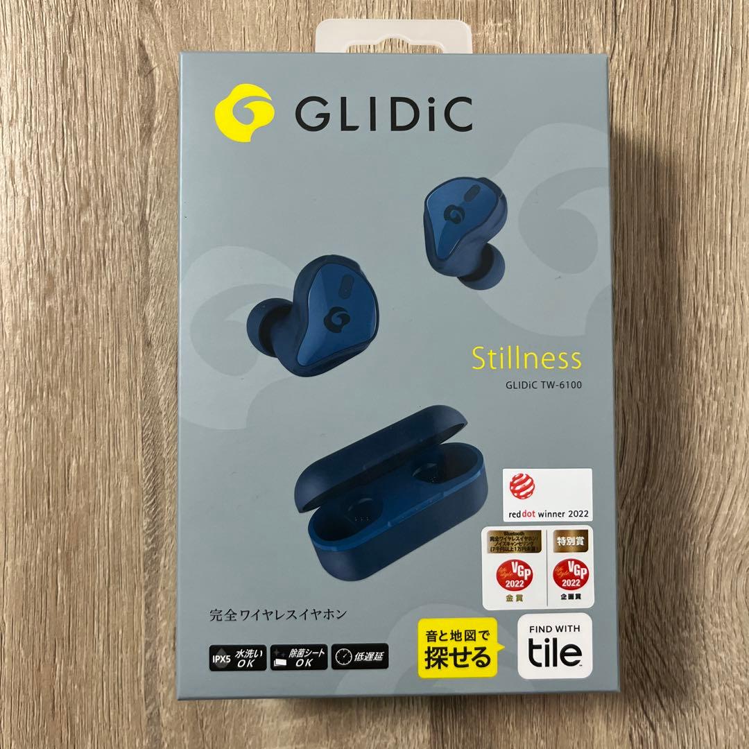 ヘッドホン GLIDiC GL-TW6100-BL BLUE