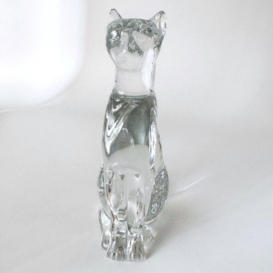 【バカラ】動物 猫 エジプト エジプシャンキャット 置物 インテリア★金運★幸運