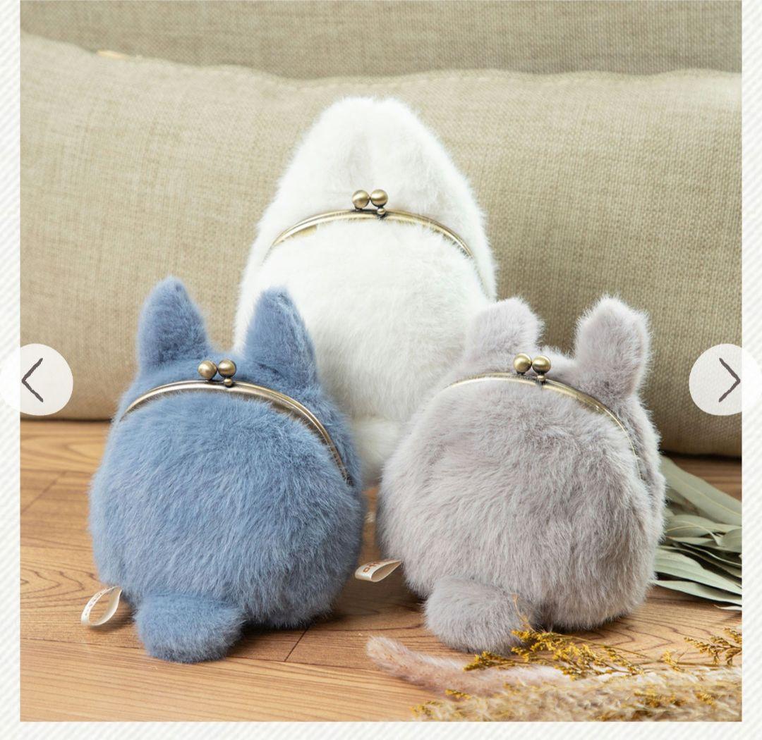 となりのトトロ ふわふわ がまぐち 小トトロ　中トトロ　大トトロ セット