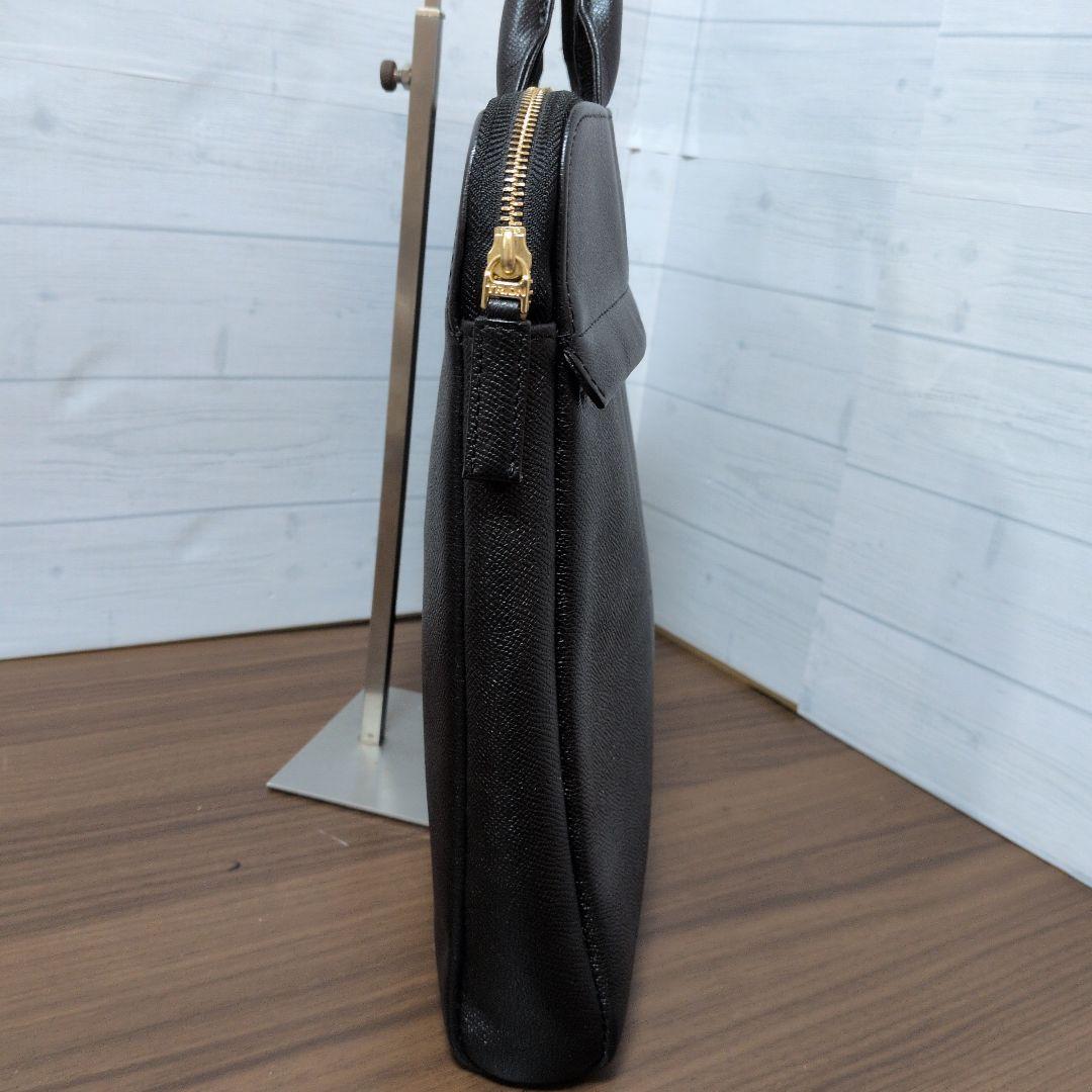 TRION　トライオン　ビジネスバッグ　ブリーフケース　薄マチ　極美品　メンズ