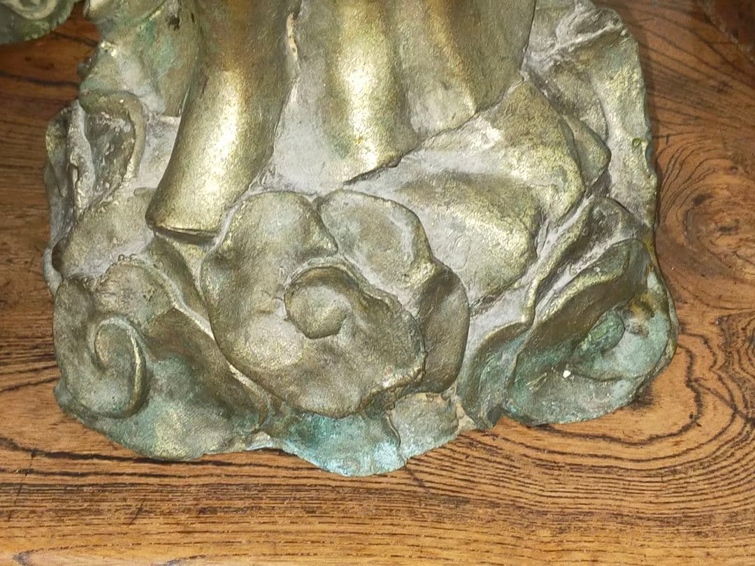 ♥値下げ！　孫悟空　ブロンズ像　１０．２ｋｇ　銅像　西遊記　仏像　骨董　古玩