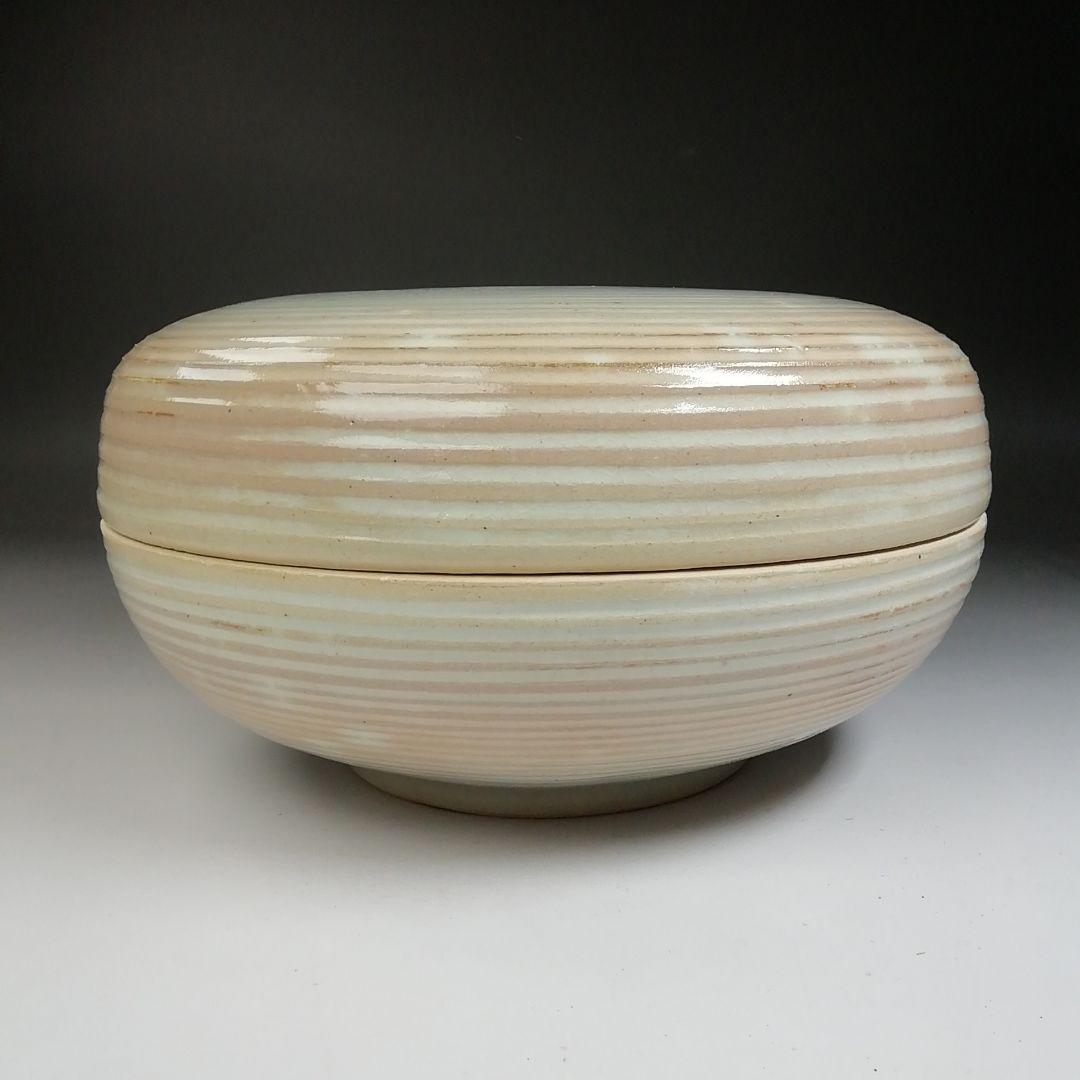 Ｔ７０８　喰籠　『朝日焼』『千段巻』『朝日豊斎』『堀内宗完(兼中斎)書付』共箱