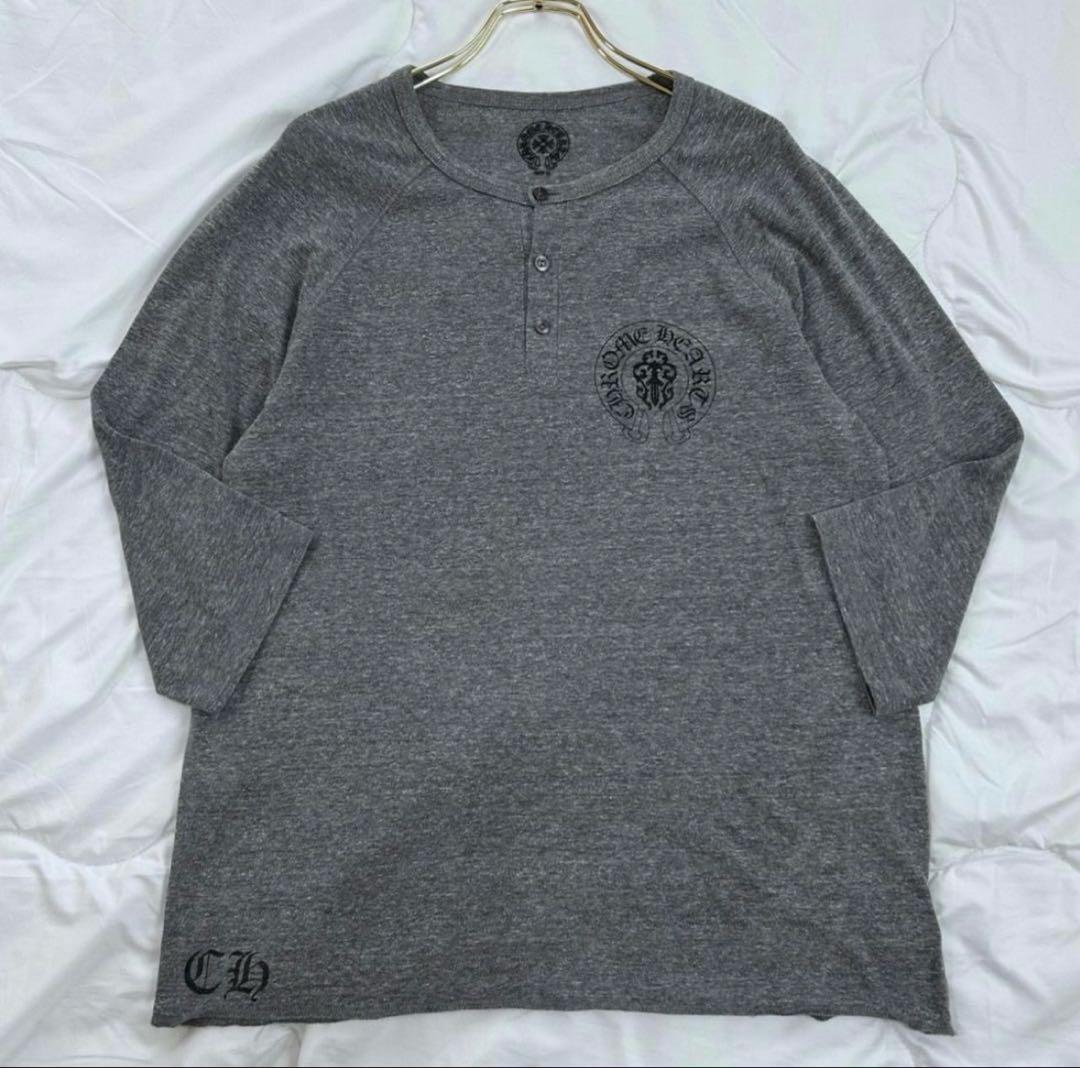 希少 Chrome hearts クロムハーツ USA製 七分袖 カットソー