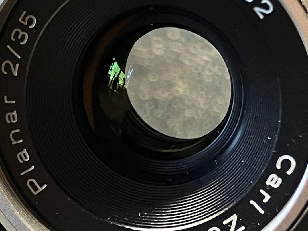 CONTAX Planar 35mm F2 美品 やや難あり