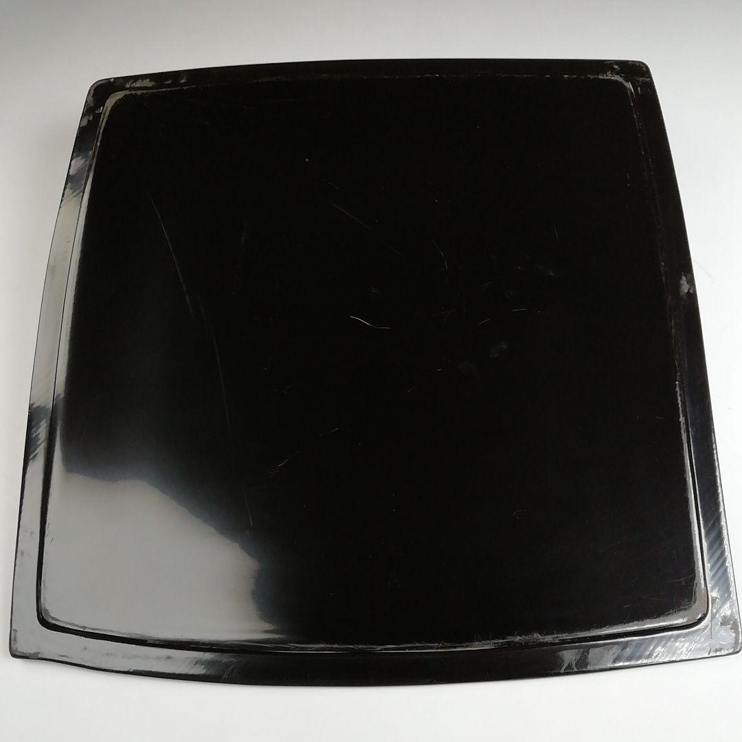 Ｔ９２３　水指　『萬暦字　枡形　水指』『平安　静山 造』　共箱　茶道具