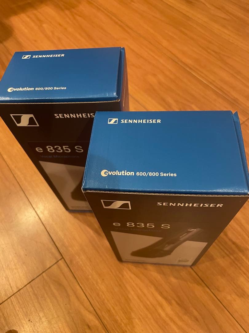 SENNHEISER e 835-S ダイナミックマイク スイッチ付 新品2本