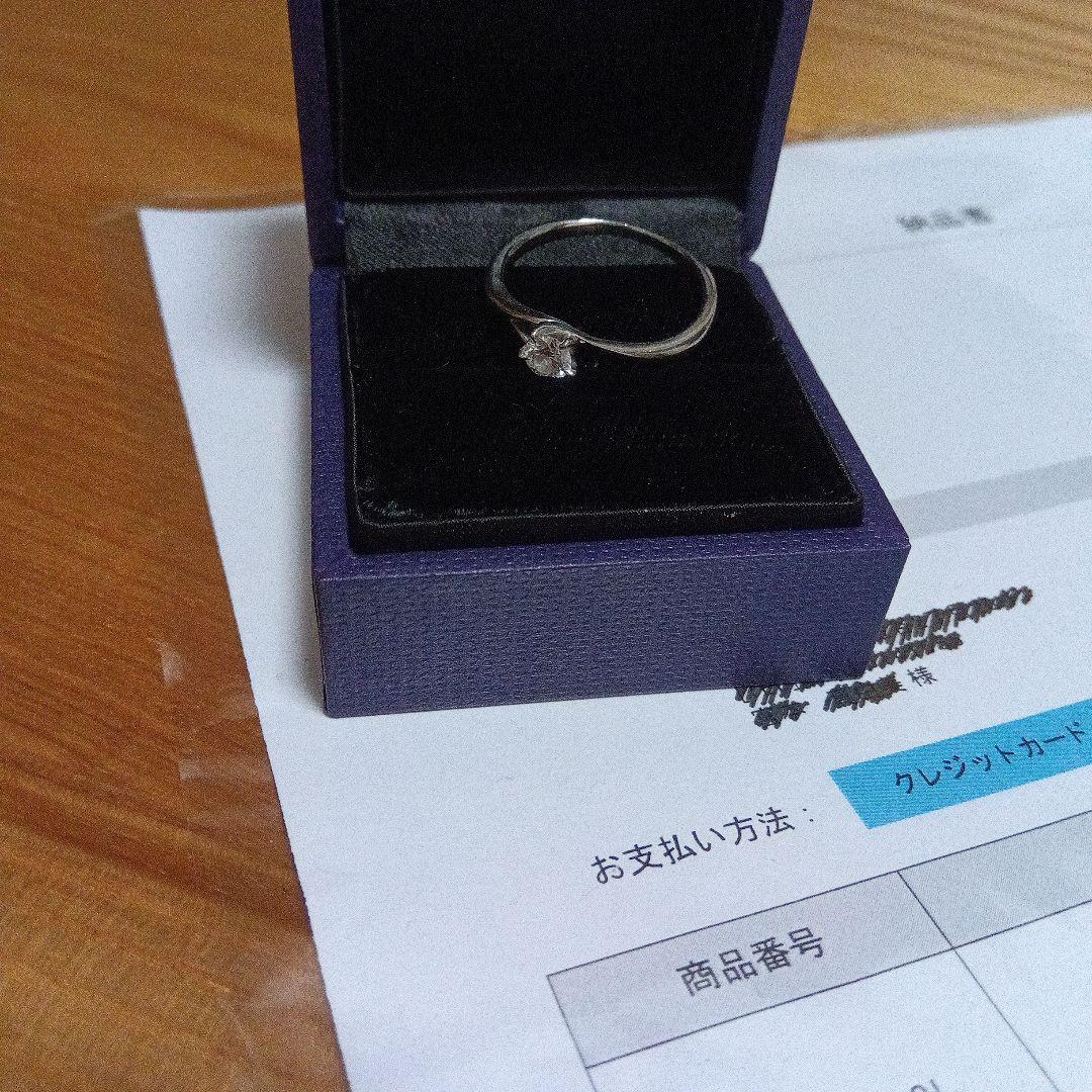 NIWAKA プラチナ ダイヤモンドリング