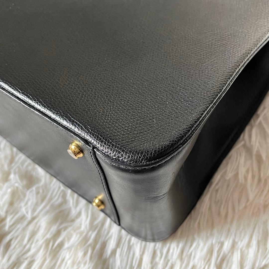 ⭐️未使用級⭐️　MORABITO　モラビト　M金具　ハンドバッグ　ブラック