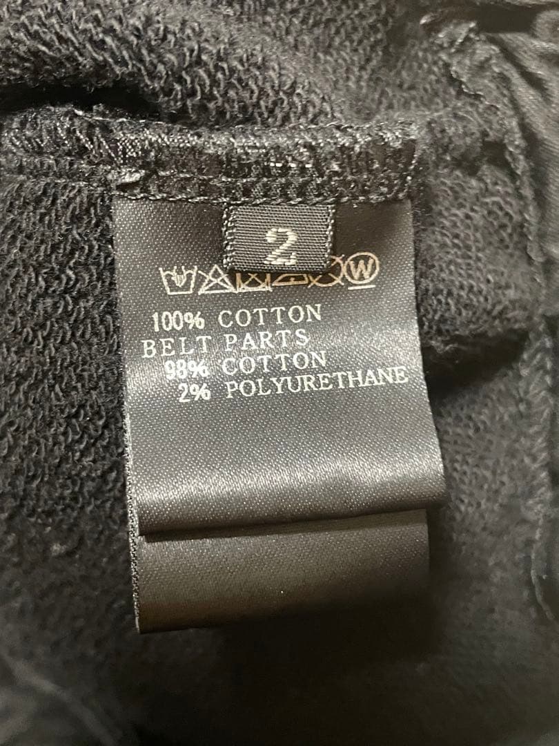 A.F ARTEFACT / 21SS ドッキング サルエルパンツ　ブラック　M