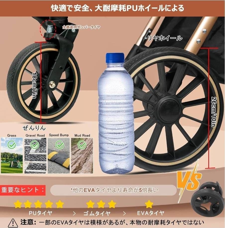 MILA&LOUIS ペットカート分離型 軽量 犬 猫　折り畳み フックなど付属