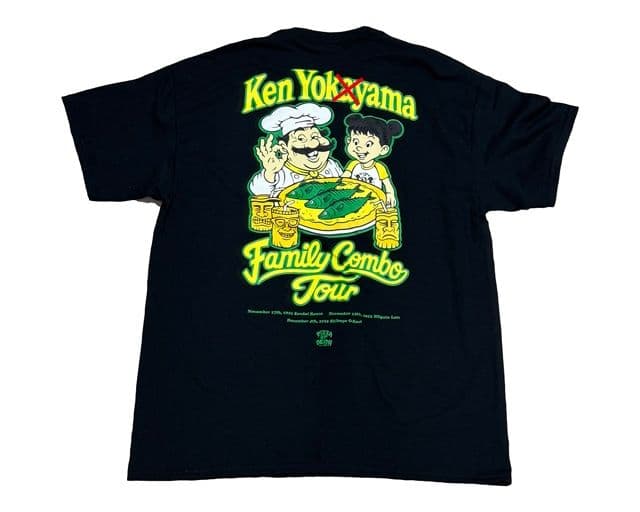ken yokoyama 横山健 サバシスター FC TOUR Tシャツ 黒