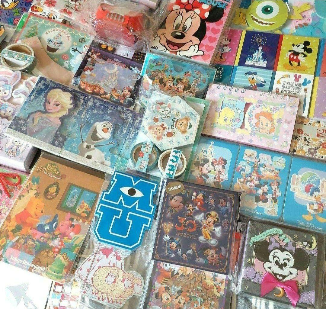 ディズニー★メモ帳 まとめ売り ５０点以上 レアあり!