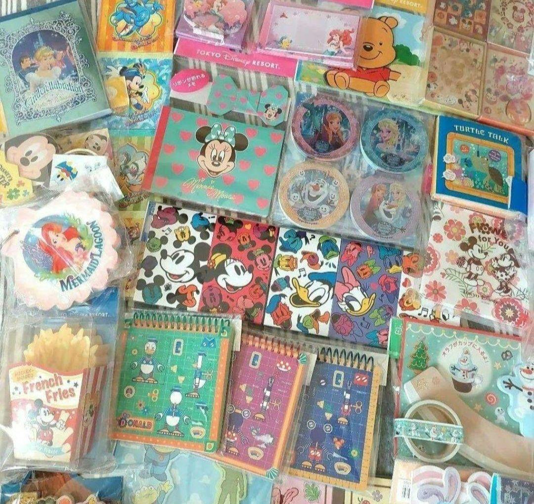 ディズニー★メモ帳 まとめ売り ５０点以上 レアあり!
