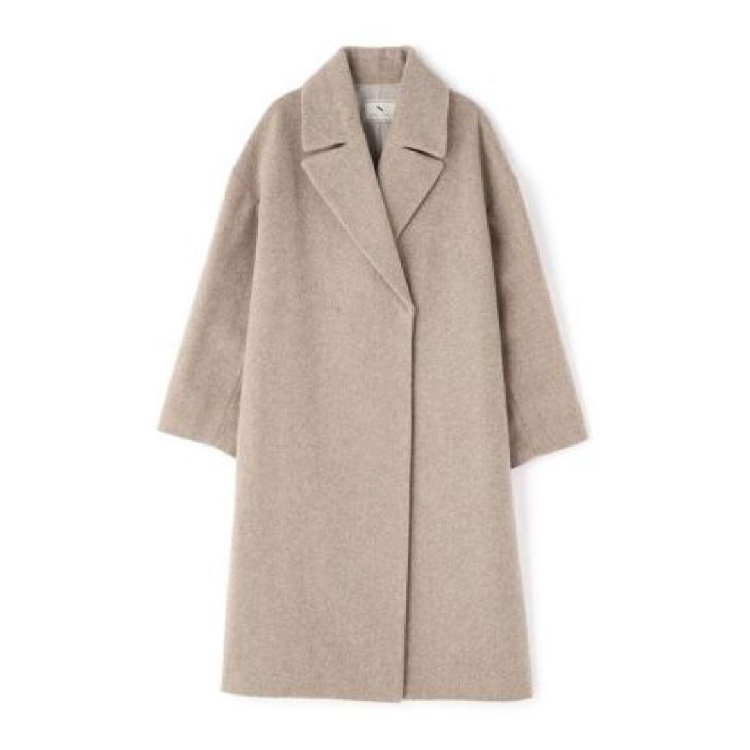 新品タグ付エヌナチュラルビーバーメルトンコート定価23100円