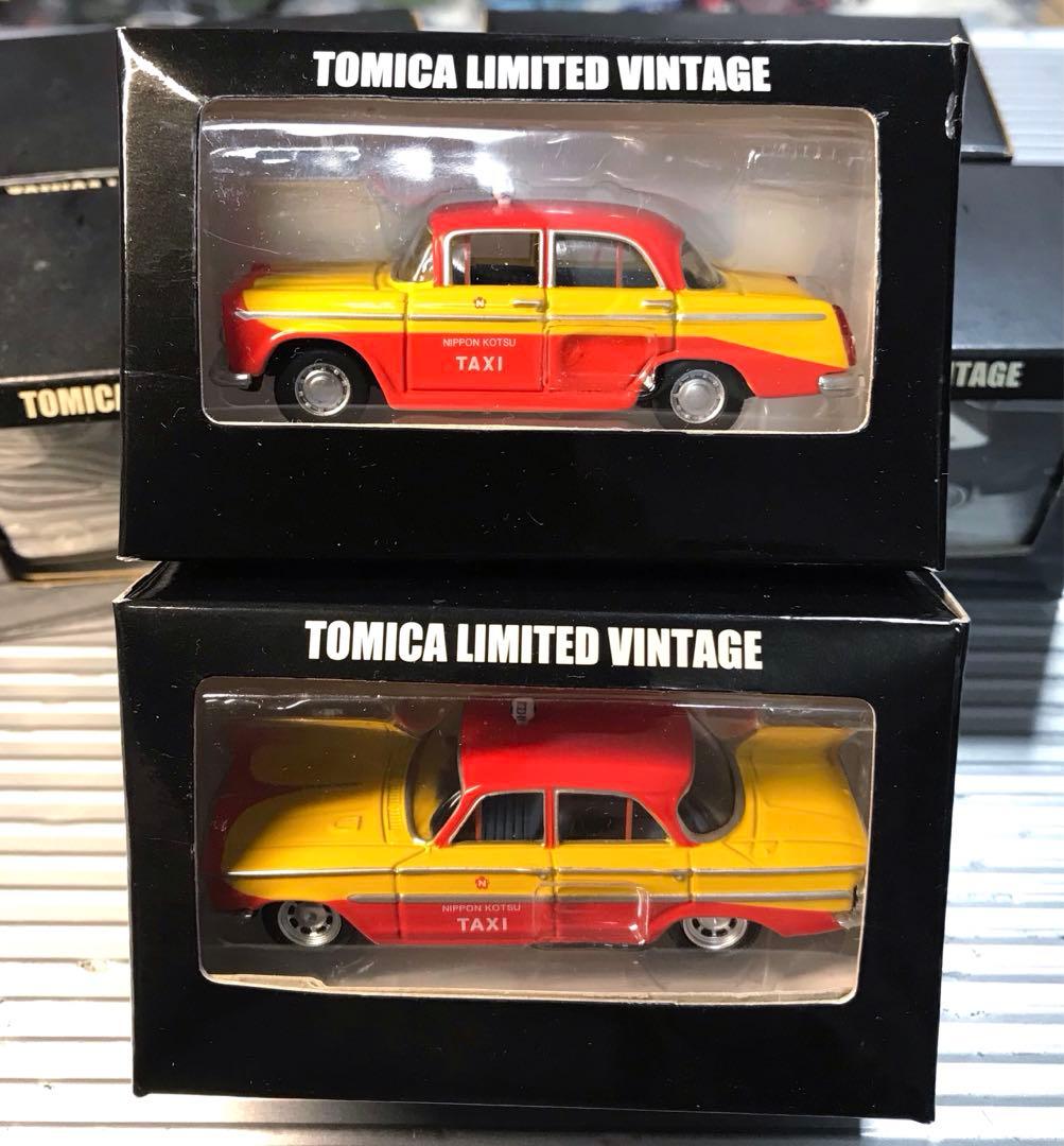 トミカ リミテッドヴィンテージ 日本交通タクシー 6台