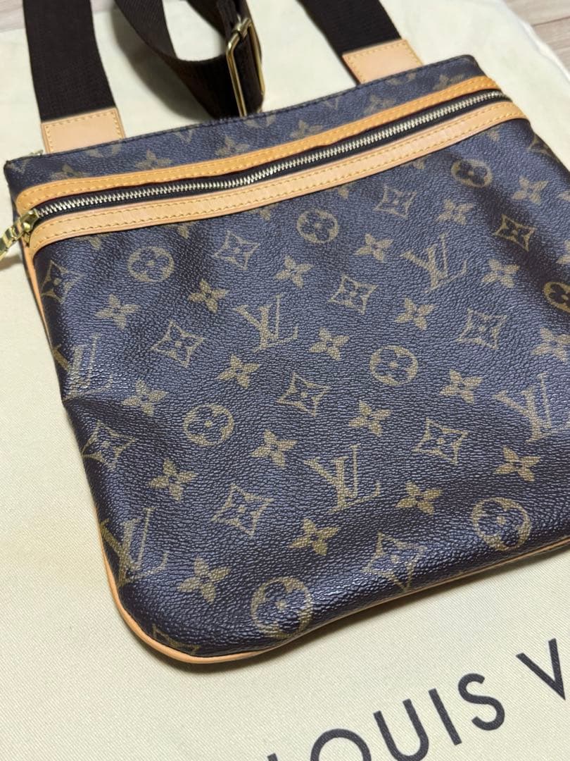 ルイヴィトン ショルダーバッグ モノグラム ポシェットボスフォール 極美品