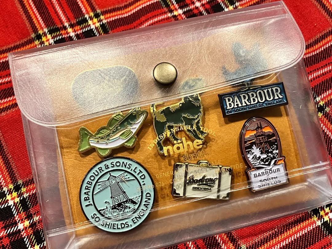 Barbour　ピンバッジ　アソートセット