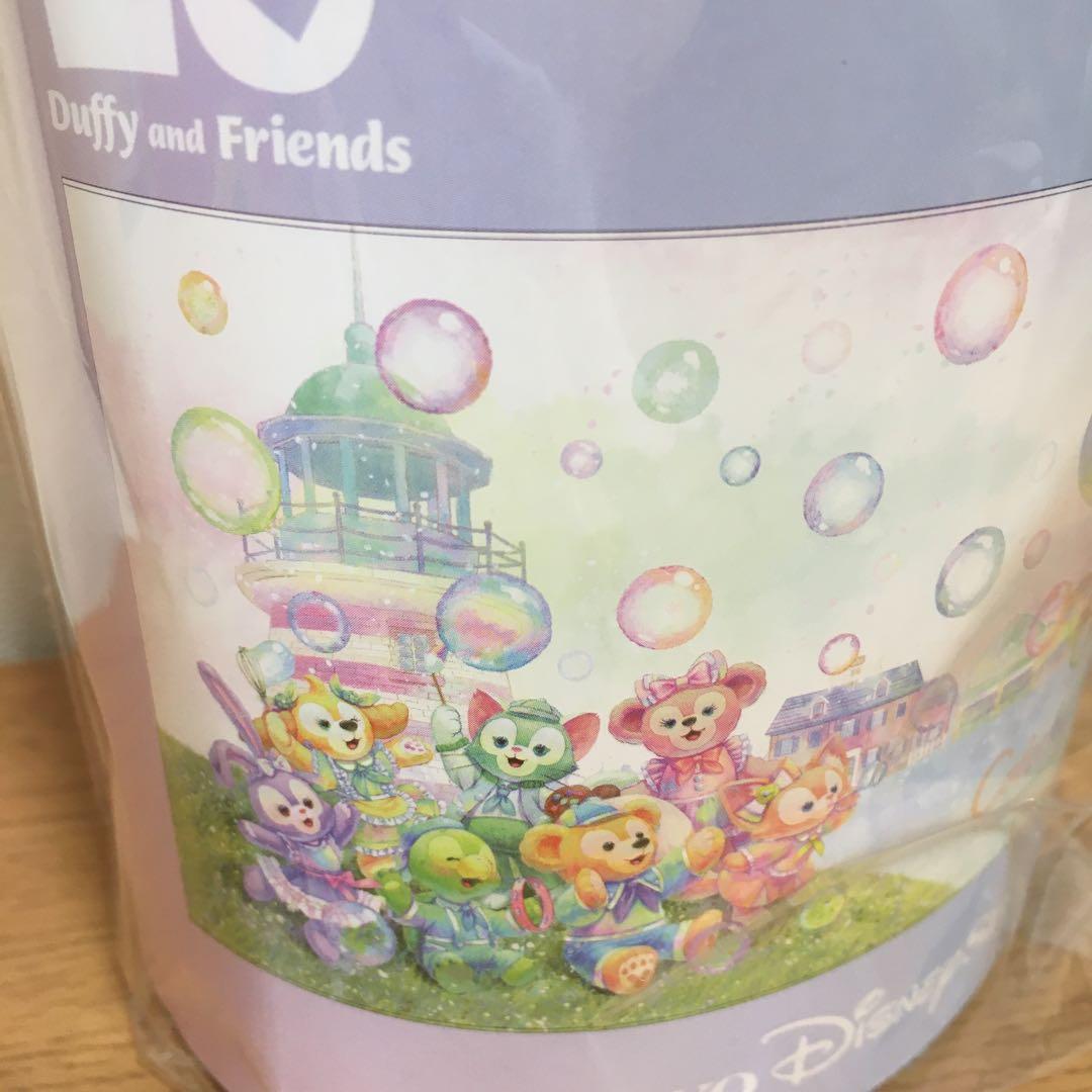 東京ディズニーリゾート　ダッフィーフレンズ　カラフルハピネス　ワイドバスタオル