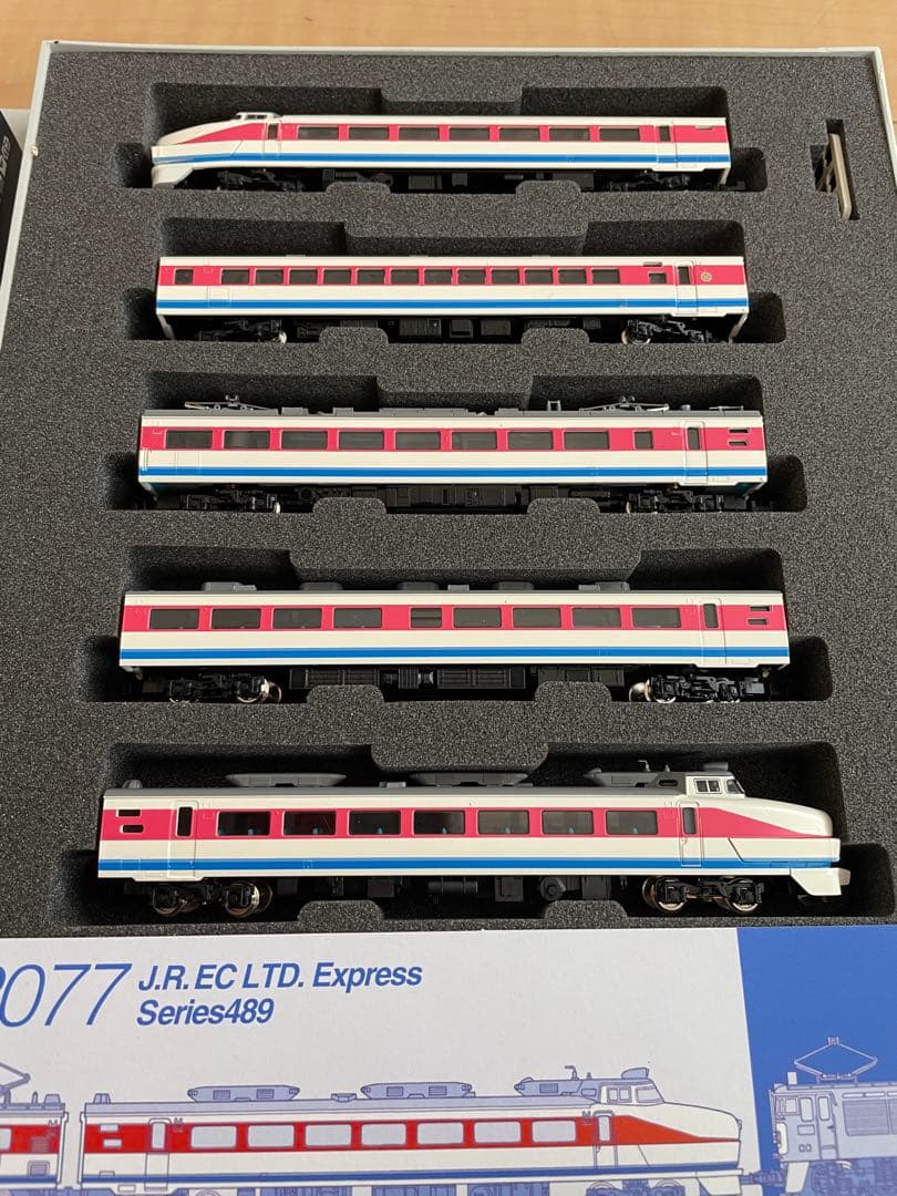 92077&92078×2 JR 489系特急電車（白山）基本&増結２セット